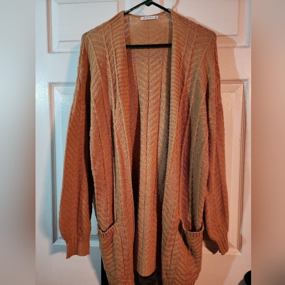 Mustard cardigan